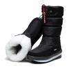 Women Snow Boots Platform Winter Thick Plush Waterproof Non-slip Boots Lady Fashion Woman Shoes Warm Fur Botas Mujer Large Size