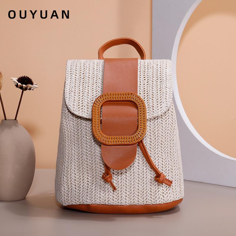 Пляжная соломенная сумка, летняя сумка с кисточками, тканая сумка, сумка через плечо, праздничный рюкзак для женщин