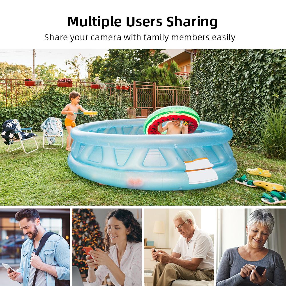 8-мегапиксельная камера видеонаблюдения Wi-Fi, водонепроницаемая беспроводная камера безопасности с искусственным интеллектом, обнаружение человека, камера видеонаблюдения Dahua IP, ночное видение