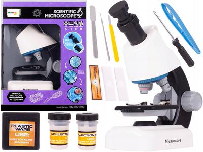 Scientific Microscope for Kids Educational Accessories 100x 400x 1200x