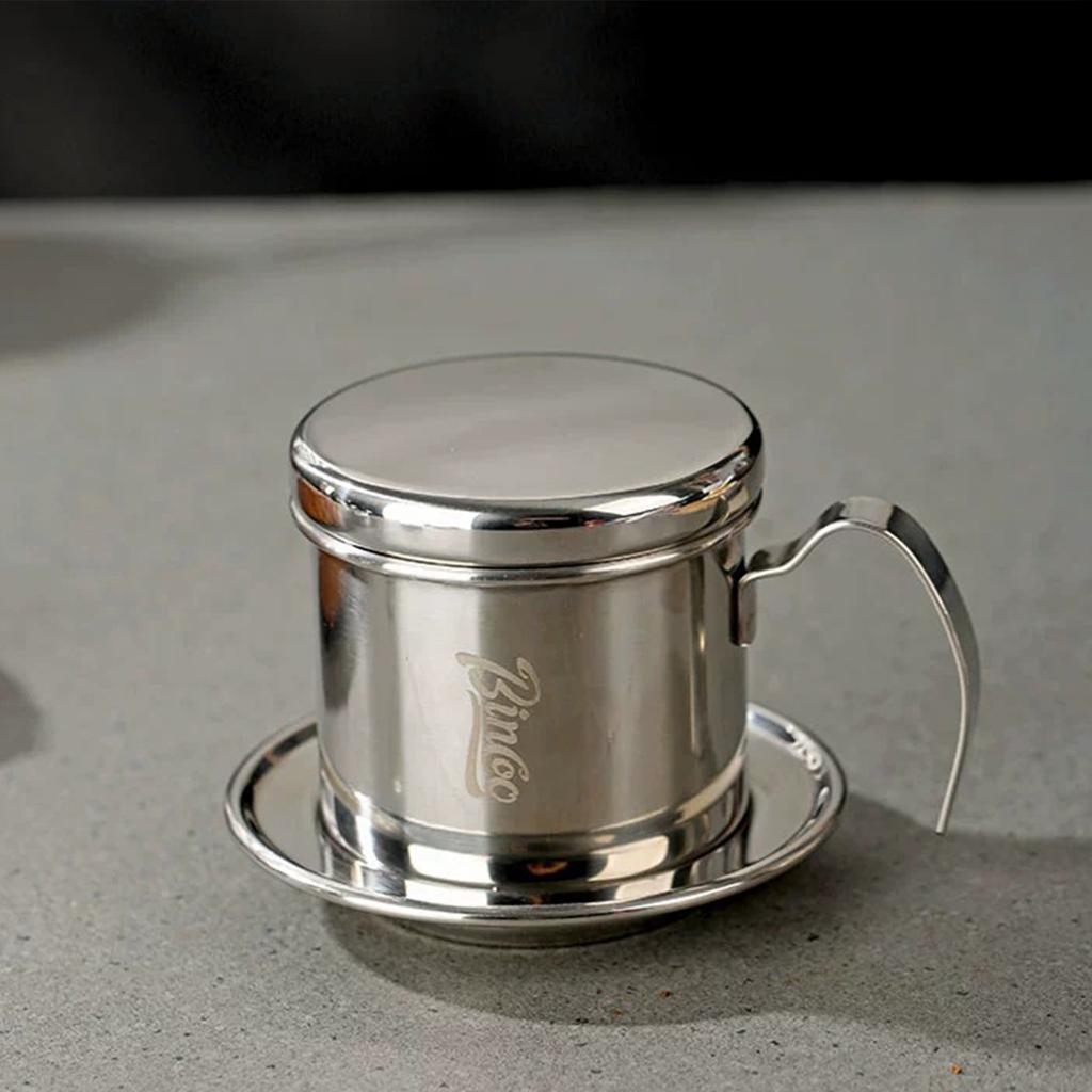 Вьетнамская Кофеварка-Дриппер Портативная Кофеварка Дриппер для Кафе Кемпинга Бара Пресс-Чашка Ручной Заварник Постоянный Пуровер Подарок