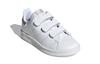 adidas Оригинальные Stan Smith Низкие Детские Кроссовки для Скейтбординга Белые Серебристые Дети Возраст 3 7 Лет EE8484