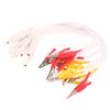 6pcs/lot Alligator Clip Cable, Acupuncture Needles Clip for Electronic Acupuncture Treatment Instrument