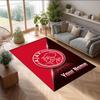Ajax Amsterdam Printed Crystal Velvet Rug Non‑Slip Crystal Velvet Carpet For Sofa Bedroom Indoor Home Decoration