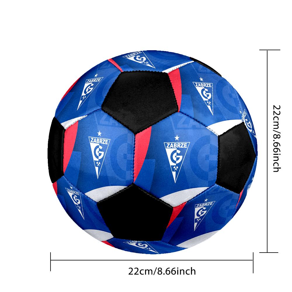 РАЗМЕР 5 Футбольный мяч Górnik Zabrze Цветной Для всех возрастов Машинная строчка ПВХ Готов к соревнованиям Прочный Высокий отскок