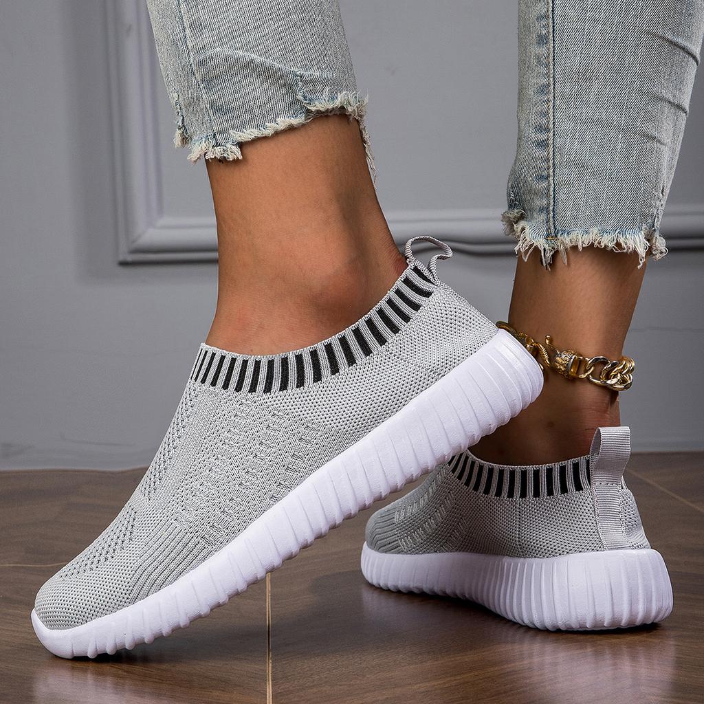 Fashion Women's Casual Original Sneakers Flat Bottomed Lightweight Summer Trend Comfortable Mesh Fashionable Running Shoes Large Size