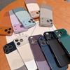 Премиальное чувство применимая чехол для мобильного телефона iPhone17promax кристальная линза Apple 16 двойное заклинание противоударный защитный чехол 15