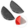 2pcs Carbon Fiber Car Interior Door Handle Cover Sticker Trim Fit For Mini Cooper R55 R56 R60