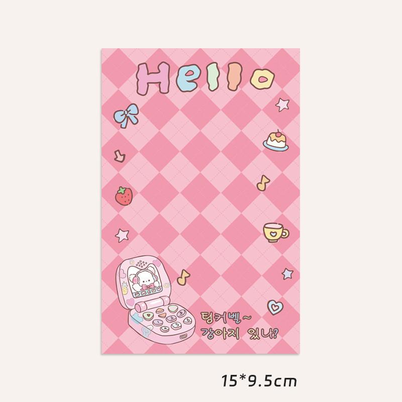 10 шт., кавайная мультяшная летняя карта для щенка, открытка на спине, Opp сумка, милая Kpop Star, 3 дюйма, фотокарта, сделай сам, декор, упаковочный материал