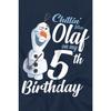 Frozen Childrens/Kids Chillin Like Olaf 5th Birthday T-Shirt