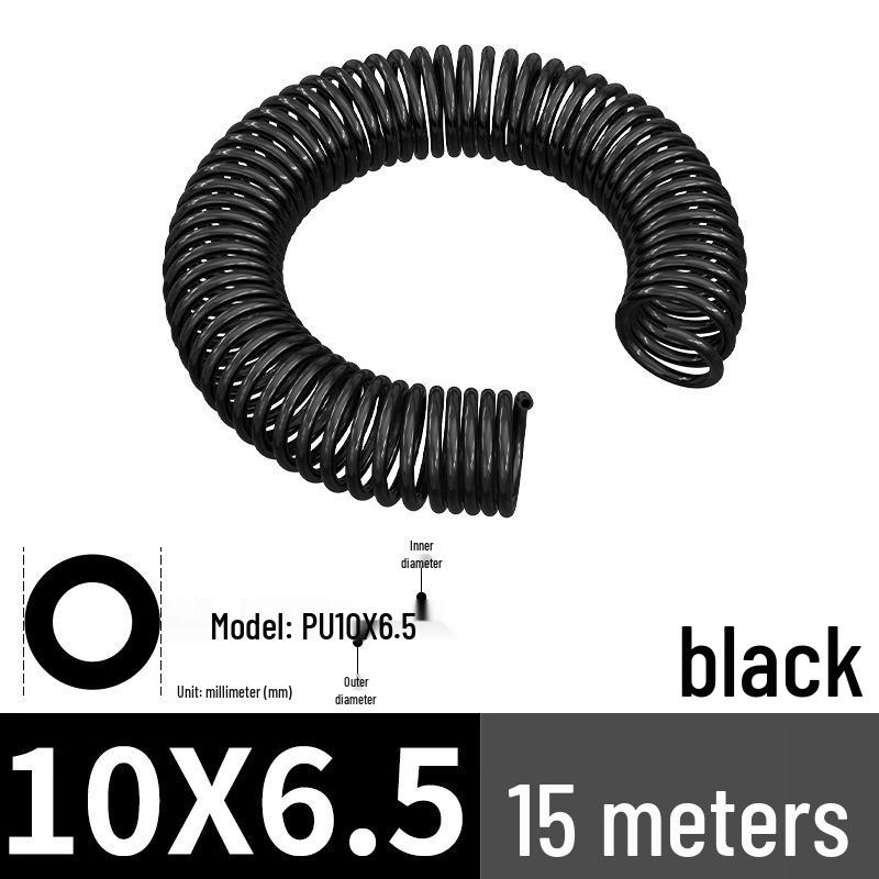 High-Pressure Retractable Air Hose with Quick Couplings