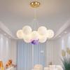 Bedroom Chandelier Nordic Lighting Modern Minimalist Creative Moon Bubble Lamp Living Room Dining Room Children's Room Planet Lighting