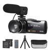 Andoer 2.7K Digital Video Camera Camcorder DV Recorder 48MP 16X Digital Zoom 3.0 Inch IPS Touch