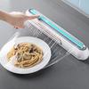with Suction Cup Magnetic Cling Film Cutting Box Refillable Plastic Wrap Dispenser  Baking Paper