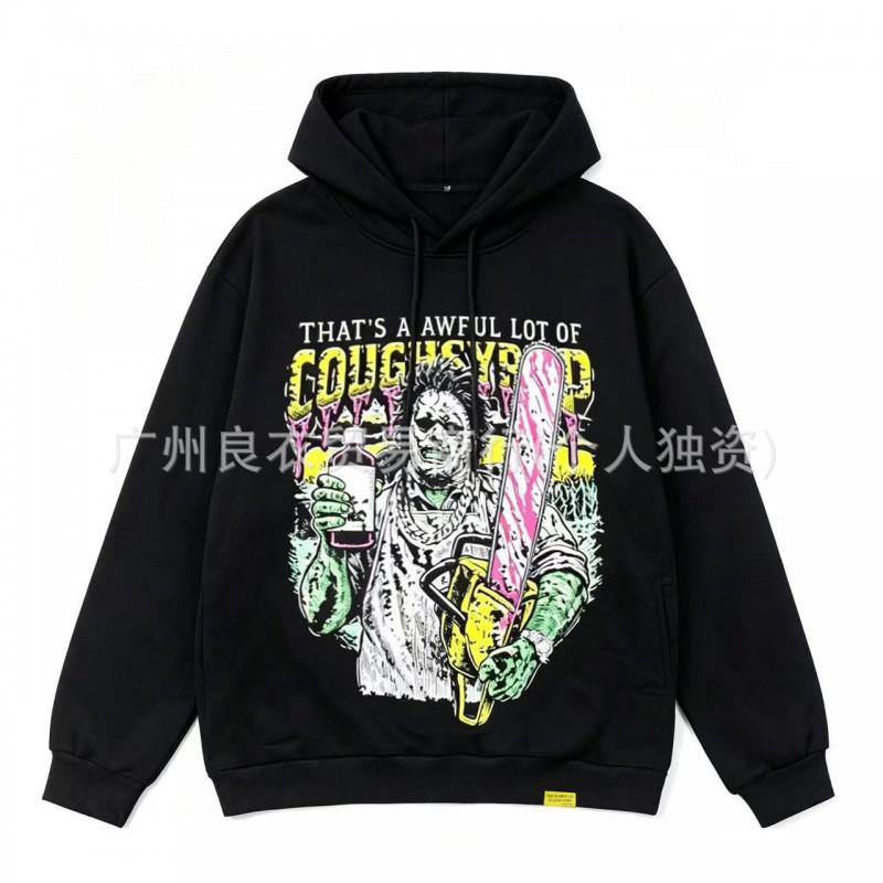 Unisex Oversized Hoodie Set Streetwear Graphic Print Cotton Sweatshirt Tracksuit Fall 2026