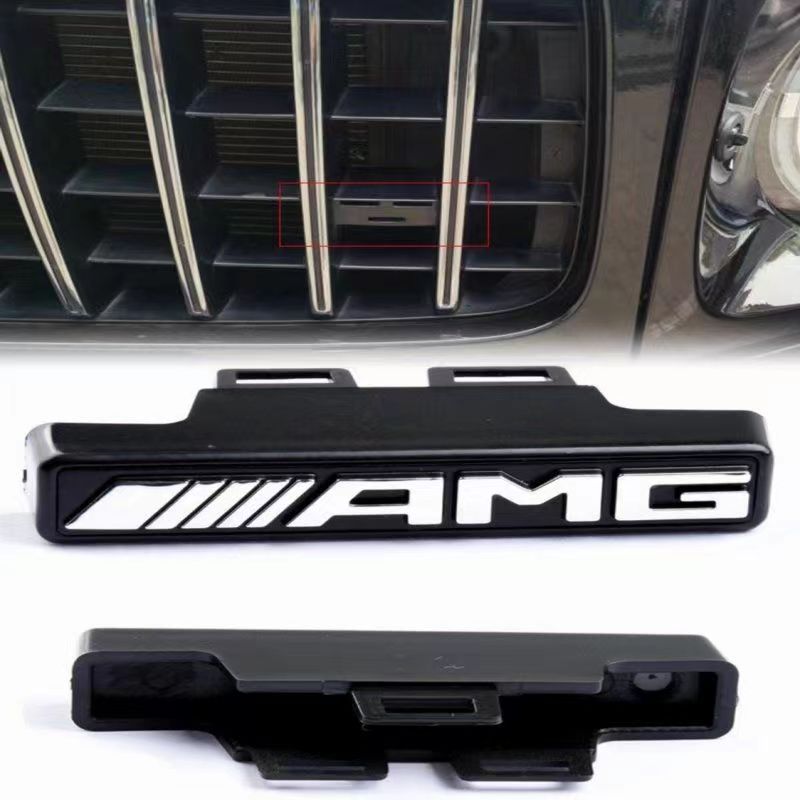 80x35 мм Значок-эмблема на решетку переднего капота автомобиля для Mercedes Benz AMG G-Class W463 W464 G63 G65 W204 W205 W210 W211 Аксессуары VE1