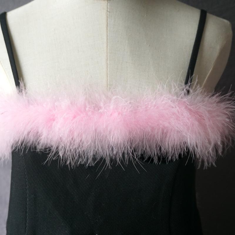 Полный бархат, турецкое перо, плюшевые полоски с перьями, головные уборы, украшения, декоративные материалы из перьев, аксессуары для одежды 