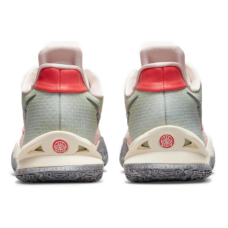 Nike Кроссовки унисекс Kyrie Low 4 EP Pale Coral Pink Iron-Grey Cashmere CZ0105-800