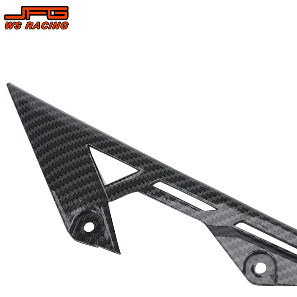 Chain Guard Motorcycle Cover Protector Sprocket Saver For TALARIA Sting X3 MX3 MX4 MX5 Electric Bike Carbon Fiber Pattern Parts