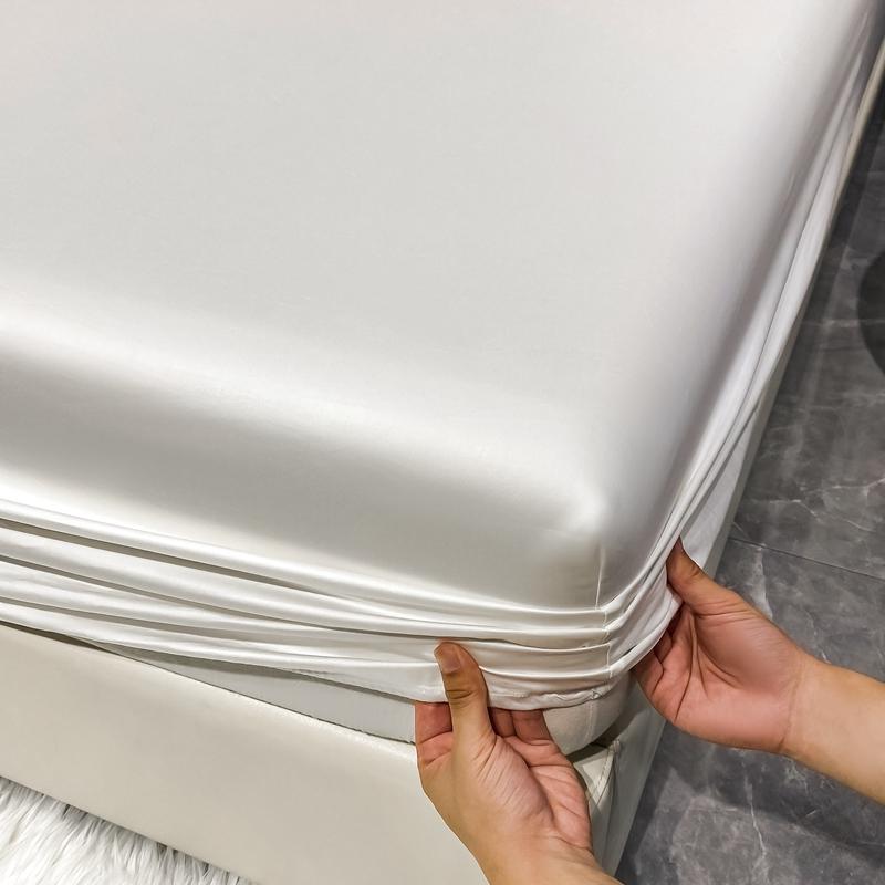 1000TC египетский хлопок роскошный комплект простыней 4/6 шт простыни однотонные плоские простыни с наволочками размер Queen King