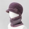 Hat Heaven Панама Универсальная Зимняя Повседневная Панама Теплая Хлопковая Шляпа Шляпа Бабушки Мамы