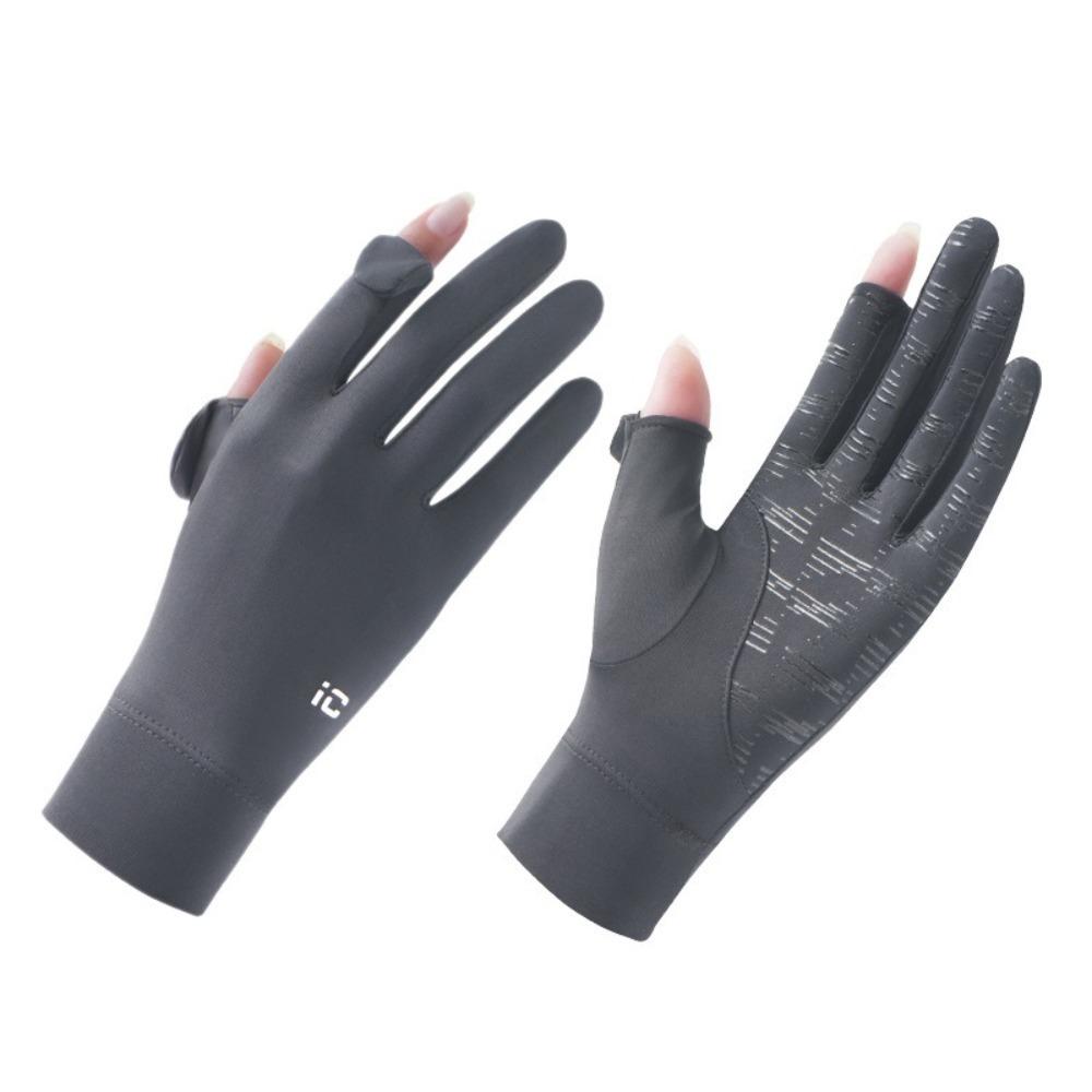 Touch Screen Ice Silk Gloves Highly Elastic Driving Mittens New Riding Driving Gloves Unisex