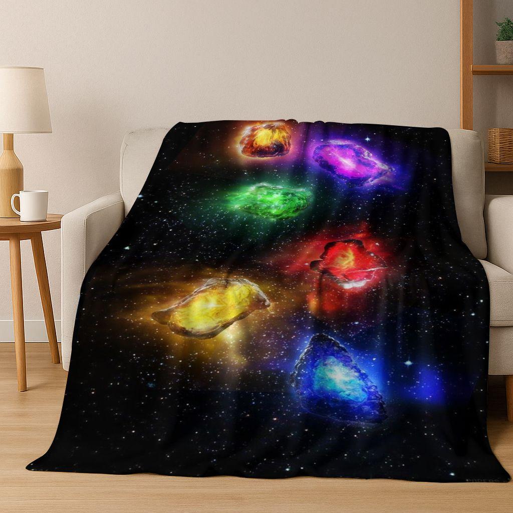 Bohemia Yoga chakra Mandala Spirit Meditation Flannel Blanket,Cozy Soft Throw Blanket for Home Bedroom Bed Sofa Cover Gift Kid