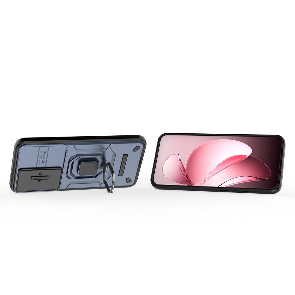Oppo Reno 11F Phone Case,Military-Grade Magnetic Kickstand Phone Case Cover for Oppo Reno 11F