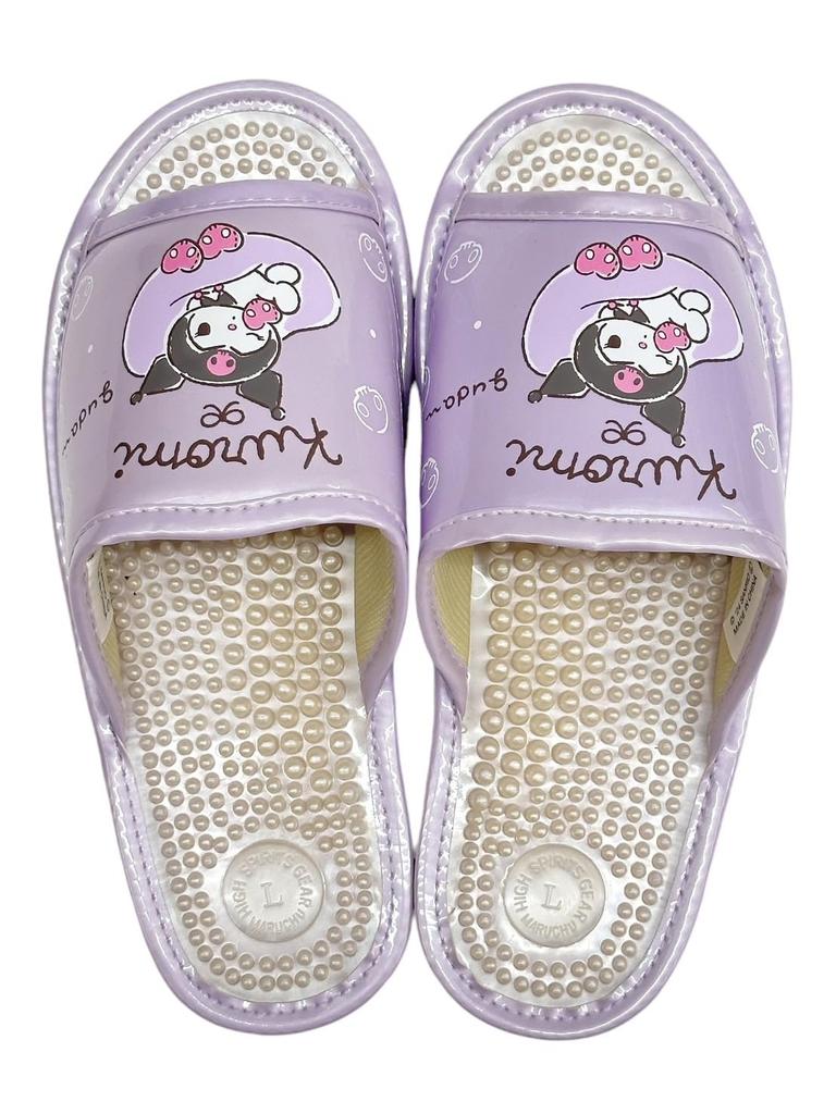 Sanrio Characters Health Sandals Slippers [Sanrio] Women's SA-4191L (Chromi/Purple, M)