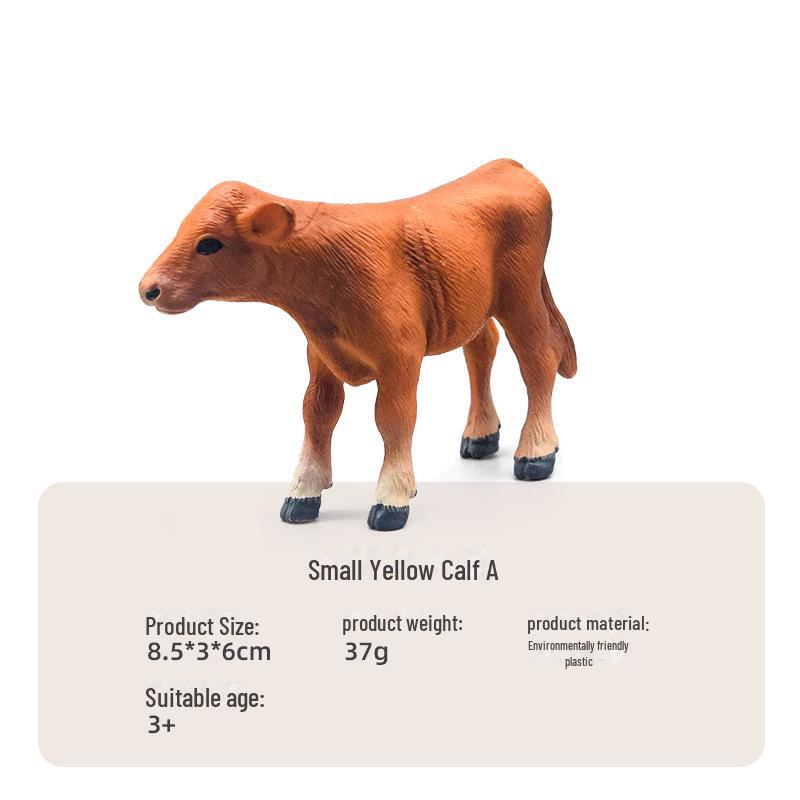 Творческая обучающая игрушка «Фермерская корова» — модель маленького животного для детей