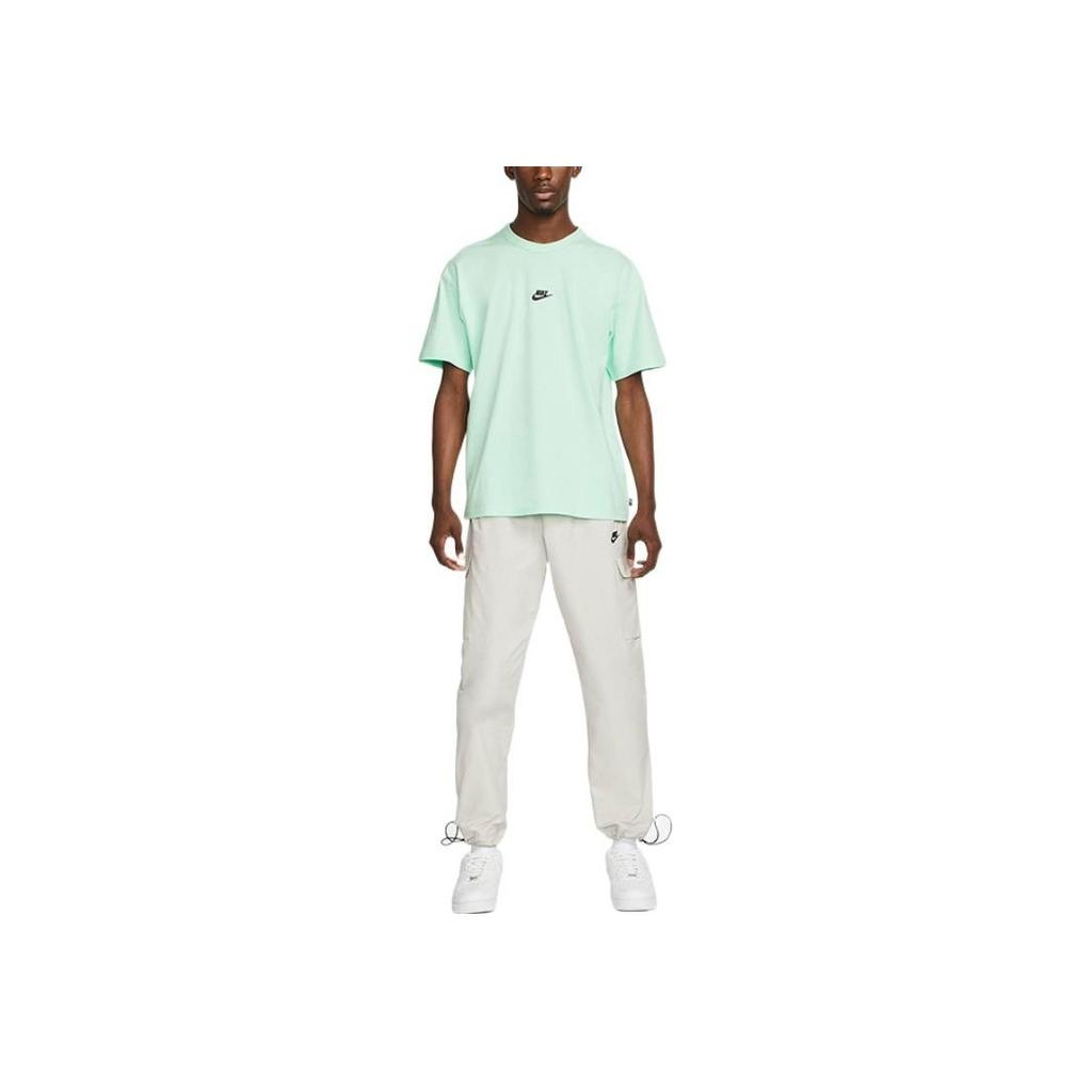 Nike Sportswear Premium Essentials Logo T-Shirt With Drop Shoulders Men Tops Mint-Green DO7393-379