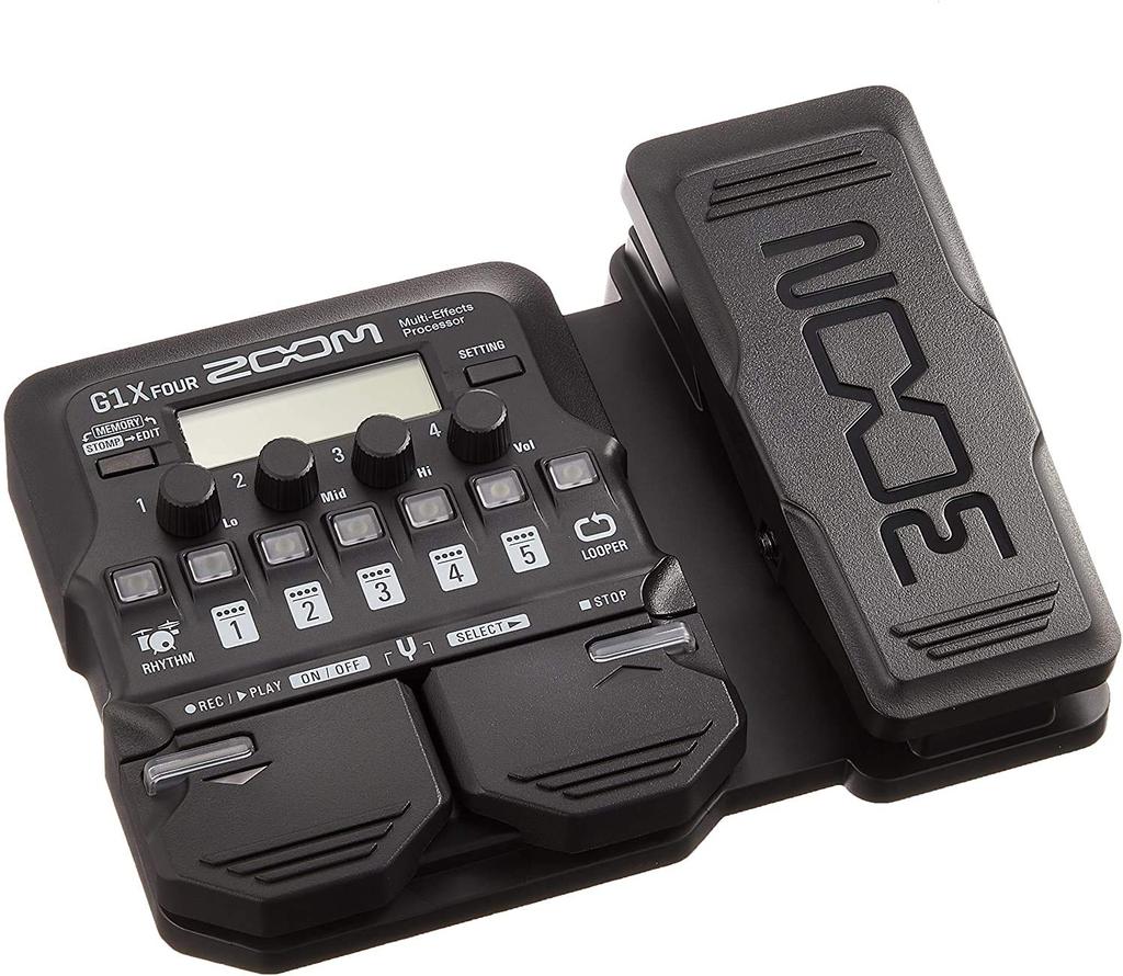ZOOM Zoom G1X FOUR Guitar with Pedal Black Black Multi-Effector