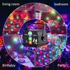 Звуковая активация DJ Disco Laser Party Lights Светодиодная стробоскопическая лампа для рождественской вечеринки в честь Хэллоуина
