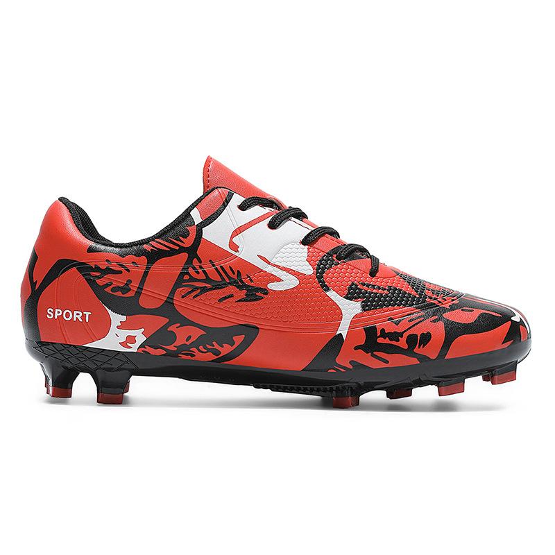 Холодный стик точечные детские футбольные бутсы сломанные ногти мальчики и девочки игры длинные ногти юношеские нескользящие спортивные туфли
