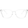 Dervin Blue Light Blocking Glasses Gaming Filter Square Eyeglasses for Eye Protection Men Women, Computer/Tablet/Laptop/Mobile/TV, Anti-Blue