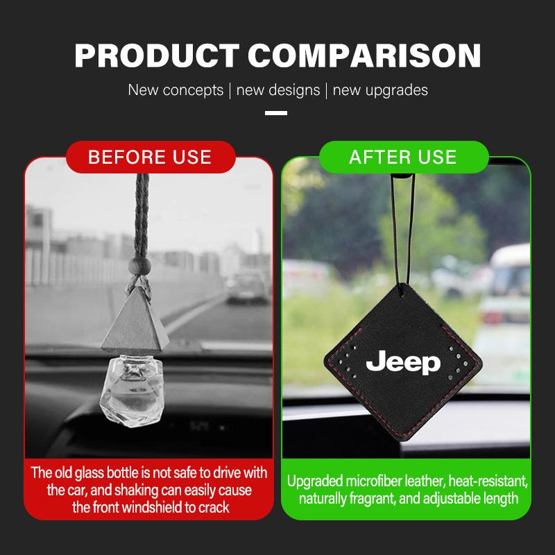 Для автомобиля Jeep Подвеска-ароматизатор Освежитель воздуха Ароматерапия Таблетка с парфюмом Grand Cherokee Wrangler JK Renegade Gladiator Compass