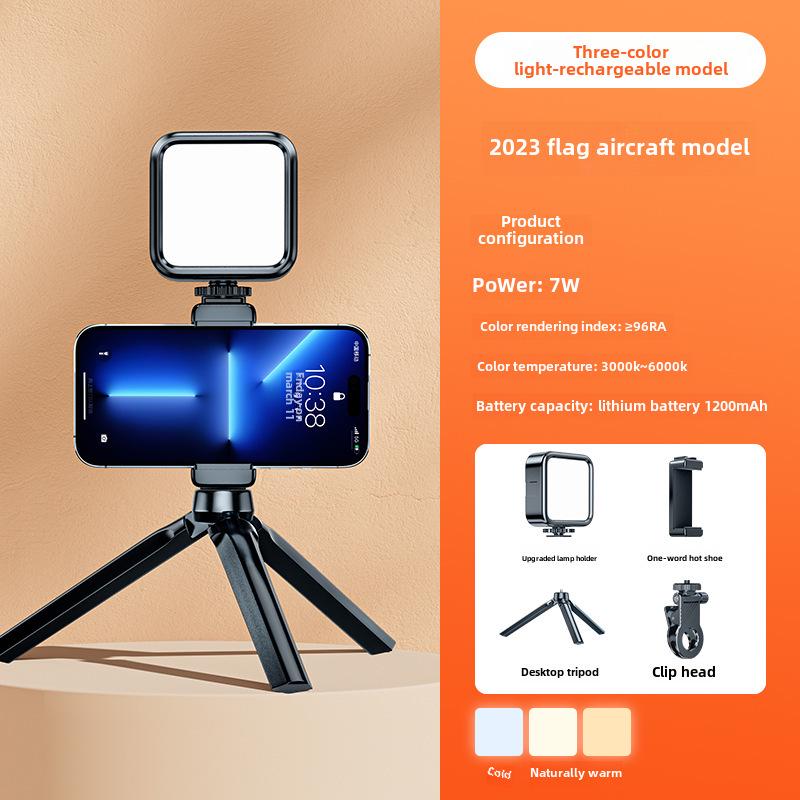Mini Portable LED Selfie Fill Light for Mobile Photos and Videos