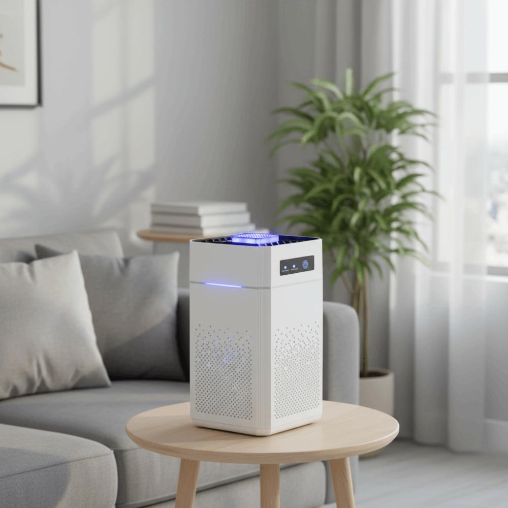 Очиститель воздуха с отрицательными ионами USB Фильтр класса H13 Портативный очиститель воздуха Фильтр от дыма Использование на кухне