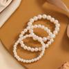 Retro Imitation Pearl Elastic Bracelet - Versatile Women's Jewelry