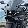 For Yamaha YZF R7 YZF-R7 YZFR7 2022-2025 2024 Motorcycle Winglet Aerodynamic Side Wing Kit Wind Spoiler lower shroud front wing
