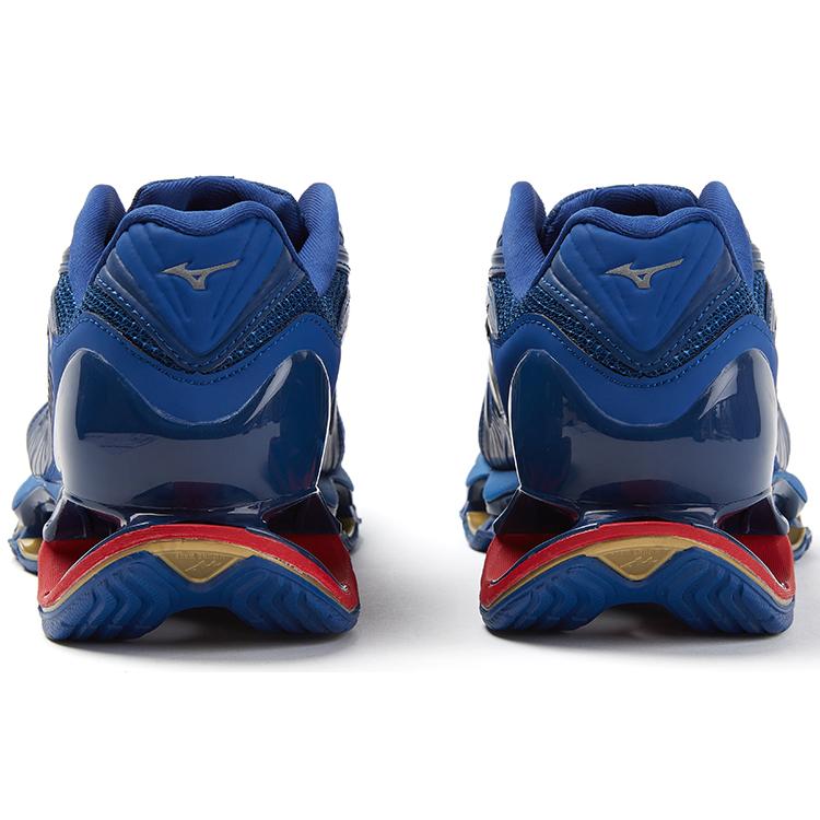 Mizuno Wave Prophecy 12S 'Темно-синий Золотой Винно-красный' J1GC234906