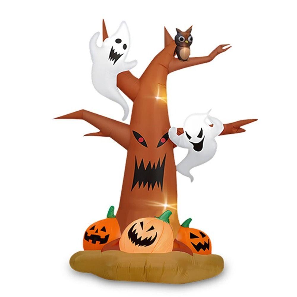 LED Light Inflatable Ghost Lights Polyester Inflatable Model Toys Indoor Outdoor
