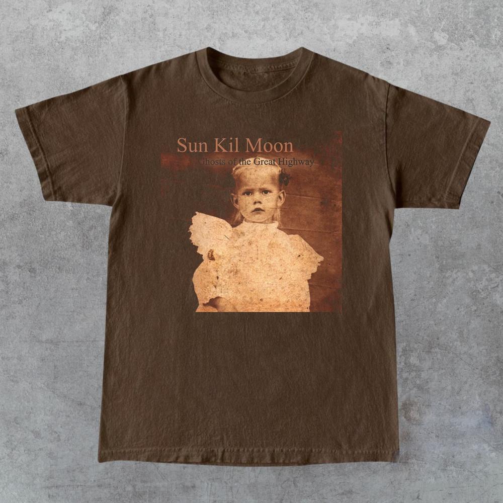 SUN KIL MOON Band GOSTS OF THE GREAT HIGHWAY T Shirt Full Size S-5XL