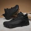 Водонепроницаемые зимние ботинки мужские и женские, холодостойкие хлопковые ботинки для пары, высокие, уличные, бархатные спортивные ботинки, зимняя обувь для ходьбы босиком