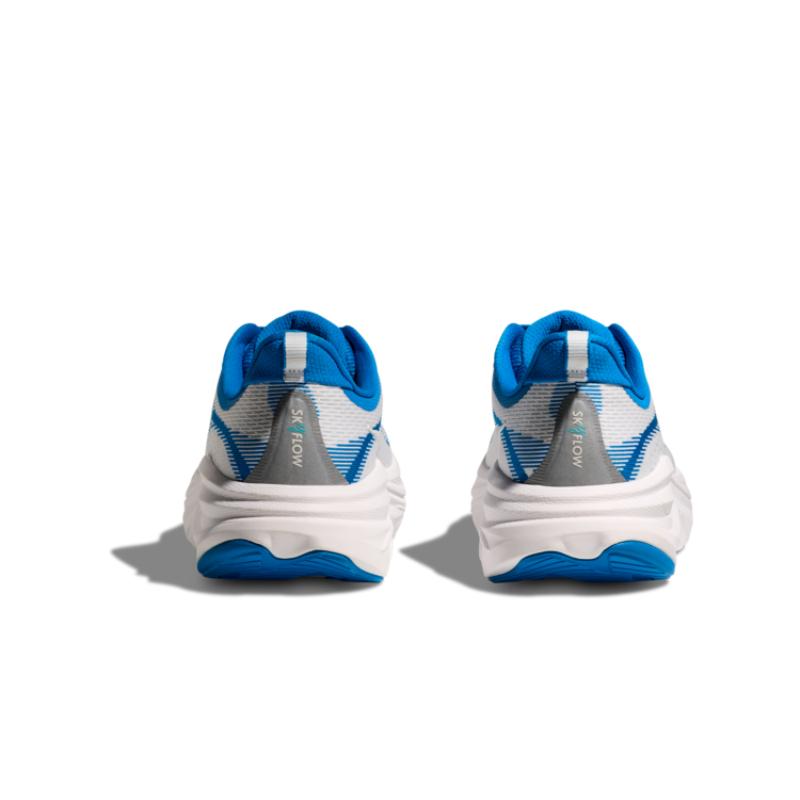 HOKA One One SKYFLOW Противоскользящие износостойкие низкие повседневные кроссовки для бега Мужские сине-белые кроссовки 1155111-HLF