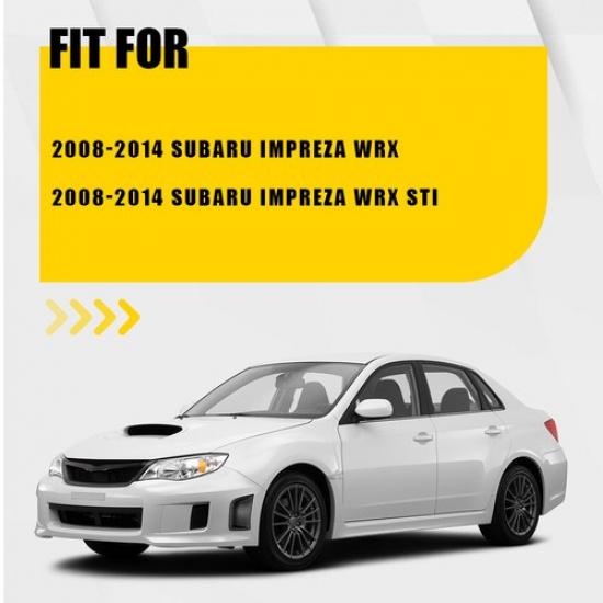 Black Front Side Air Intake Vent Cover Set Of 2 Fit 2008-2014 Subaru Impreza WRX