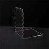 Space-saving Desktop Acrylic Book Storage Rack Durable Acrylic Bookends  Gift for Book Loves