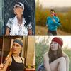 1 шт., женская однотонная эластичная повязка для волос, спортивная повязка на голову, повязка для волос для занятий йогой и бегом, для мытья лица