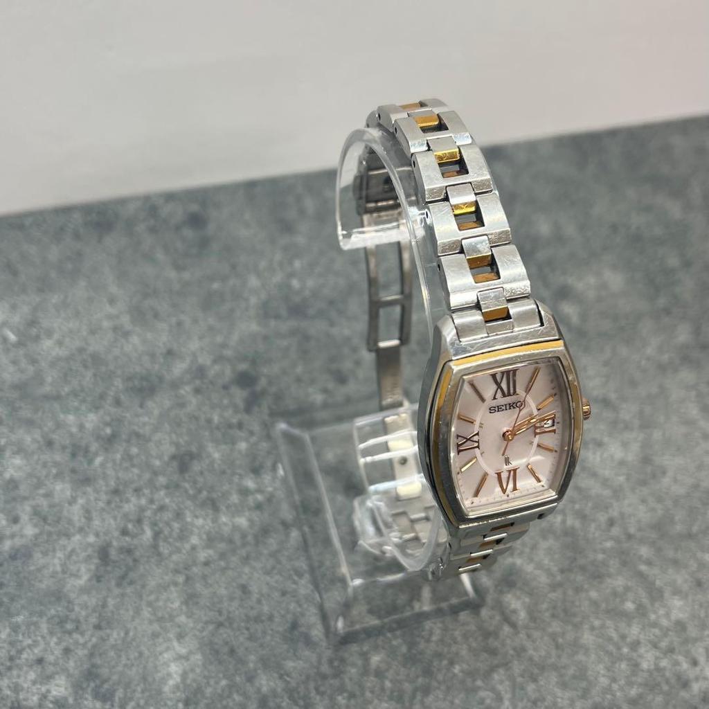 Б/у Солнечные радиоуправляемые часы SEIKO LUKIA 1B22-0AZ0