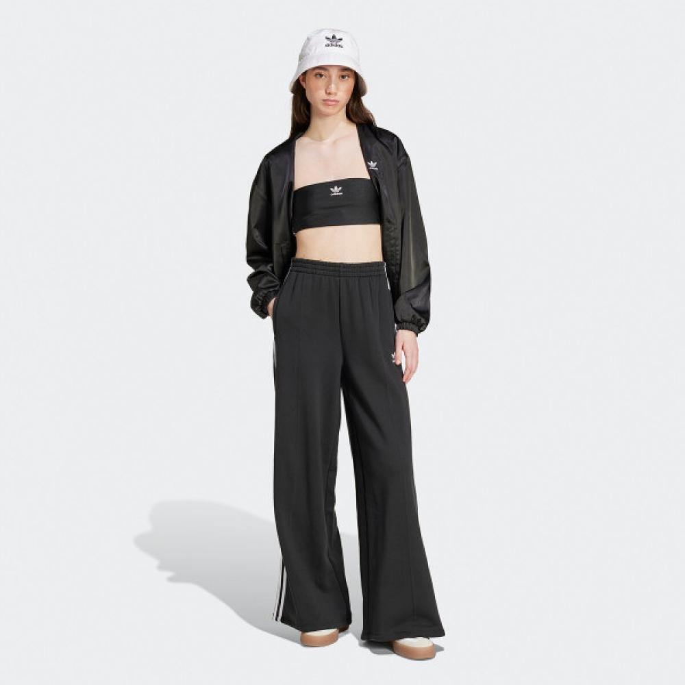 adidas Женские Хлопковые Широкие Брюки Длинные Брюки Iy7255